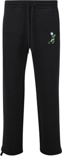 Спортивные брюки Off-White Alien Arrow Skate Sweatpant &apos;Black/Green&apos;, черный