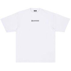 Футболка Balenciaga Swim T-Shirt &apos;White&apos;, белый