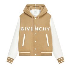 Куртка Givenchy Hooded Bomber Jacket &apos;White/Beige&apos;, белый