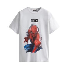 Футболка Kith For Spider-Man Action Vintage Tee &apos;White&apos;, белый