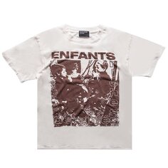 Футболка Enfants Riches Déprimés Boys Smoking T-Shirt &apos;White/Red&apos;, белый
