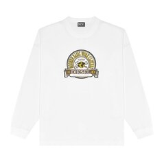 Толстовка Diesel S-Patchy Sweatshirt &apos;White&apos;, белый