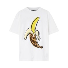 Футболка Palm Angels Banana Printed Classic T-Shirt &apos;White/Yellow&apos;, белый