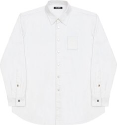 Рубашка Raf Simons Straight Fit Denim Shirt &apos;White&apos;, белый