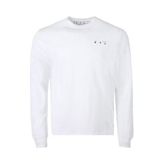 Лонгслив Off-White Caravaggio Paint Skate Long-Sleeve Tee &apos;White/Black&apos;, белый