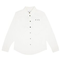 Рубашка Off-White Caravag Paint Denim Shirt &apos;White&apos;, белый