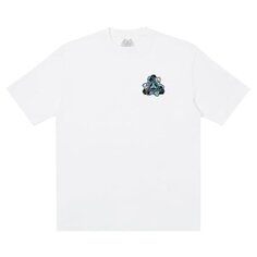 Футболка Palace Tri-Atom T-Shirt &apos;White&apos;, белый