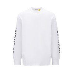 Футболка Moncler Genius x Hyke Long-Sleeve T-Shirt &apos;White&apos;, белый