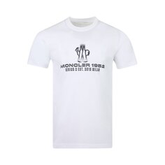 Футболка Moncler Genius Short-Sleeve T-Shirt &apos;White&apos;, белый