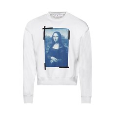 Толстовка Off-White Monalisa Over Crewneck &apos;White&apos;, белый