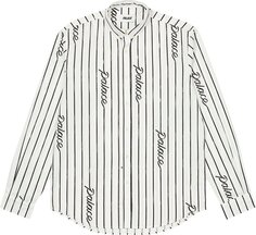 Рубашка Palace Hand Stripe Shirt &apos;White&apos;, белый