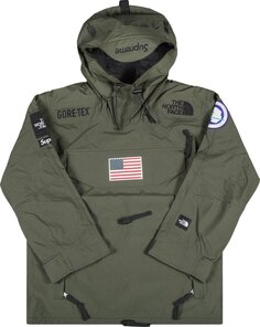 Пуловер Supreme x The North Face Trans Antarctica Expedition Pullover &apos;Olive&apos;, зеленый
