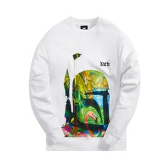 Толстовка Kith For Star Wars Boba Fett Crewneck &apos;White&apos;, белый