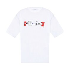 Футболка Vetements Mixed Logo T-Shirt &apos;White&apos;, белый