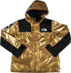 Парка Supreme x The North Face Metallic Mountain Parka &apos;Gold&apos;, золотой