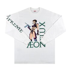 Лонгслив Supreme Aeon Flux Long-Sleeve Tee &apos;White&apos;, белый