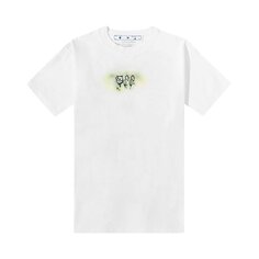 Футболка Off-White Babybrush Short-Sleeve Slim Tee &apos;White Multicolor&apos;, белый