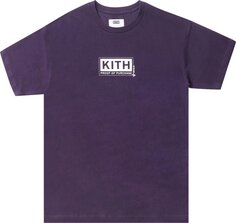 Футболка Kith Treats Proof Of Purchase Tee &apos;Purple&apos;, фиолетовый