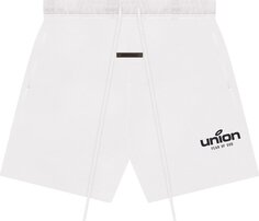 Спортивные шорты Fear of God Essentials x Union Vintage Sweat Short &apos;White&apos;, белый