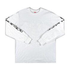 Лонгслив Supreme Clayton Patterson Long-Sleeve Tee &apos;White&apos;, белый