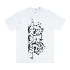 Футболка Comme des Garçons SHIRT x KAWS Printed T-Shirt Print 3 &apos;White&apos;, белый