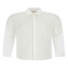 Рубашка Valentino Long-Sleeve Poplin Shirt &apos;White&apos;, белый