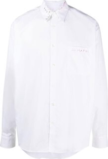 Рубашка Marni Organic Poplin Shirt &apos;Lily White&apos;, белый