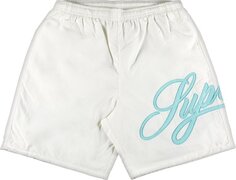 Шорты Supreme Mesh Script Water Short &apos;White&apos;, белый