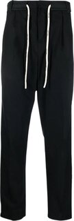 Брюки Palm Angels Track Belt Pants &apos;Black&apos;, черный