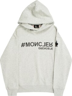 Худи Moncler Grenoble Day-Namic Hoodie Sweater &apos;Grey&apos;, серый