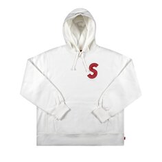 Толстовка Supreme S Logo Hooded Sweatshirt &apos;White&apos;, белый
