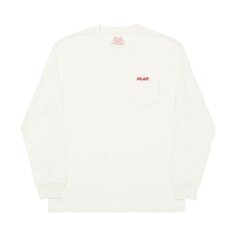 Лонгслив Palace Classic Pocket Long-Sleeve &apos;White&apos;, белый