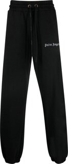 Спортивные брюки Palm Angels PXP Shiny Sweatpants &apos;Black/Silver&apos;, черный