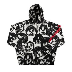 Толстовка Supreme x Yohji Yamamoto Hooded Sweatshirt &apos;White&apos;, белый