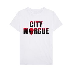 Футболка Vlone x City Morgue Dog T-Shirt &apos;White&apos;, белый