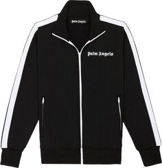 Куртка Palm Angels Classic Track Jacket &apos;Black/White&apos;, черный
