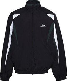 Куртка Balenciaga Track Jacket &apos;Black&apos;, черный