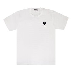 Футболка Comme des Garçons PLAY Heart T-Shirt &apos;White&apos;, белый