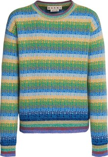 Свитер Marni Roundneck Sweater &apos;Lake&apos;, зеленый