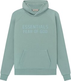 Худи Fear of God Essentials Hoodie &apos;Sycamore&apos;, зеленый