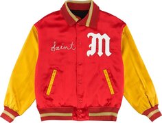 Куртка Saint Michael Saint Varsity Jacket &apos;Red&apos;, красный