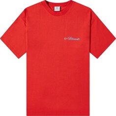 Футболка Vetements Only Vetements T-Shirt &apos;Red&apos;, красный