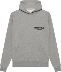 Худи Fear of God Essentials Hoodie &apos;Dark Oatmeal&apos;, серый