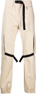 Брюки Off-White Diag Tab Cotton Cargo Pant &apos;New Beige&apos;, коричневый