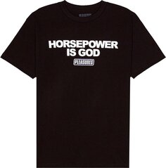 Футболка Pleasures Horsepower T-Shirt &apos;Black&apos;, черный