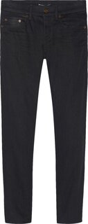 Джинсы Saint Laurent Cropped Skinny Fit Jeans &apos;Used Black&apos;, черный