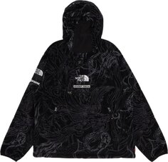 Пуловер Supreme x The North Face Steep Tech Fleece Pullover &apos;Black Dragon&apos;, черный