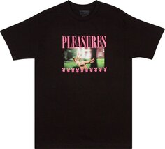 Футболка Pleasures Swing T-Shirt &apos;Black&apos;, черный