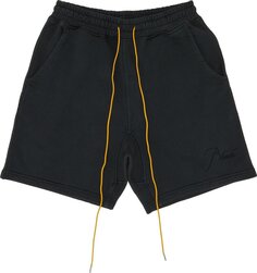 Спортивные шорты Rhude Sweatshort &apos;Black&apos;, черный