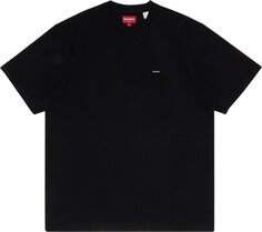 Футболка Supreme Small Box Tee &apos;Black&apos;, черный